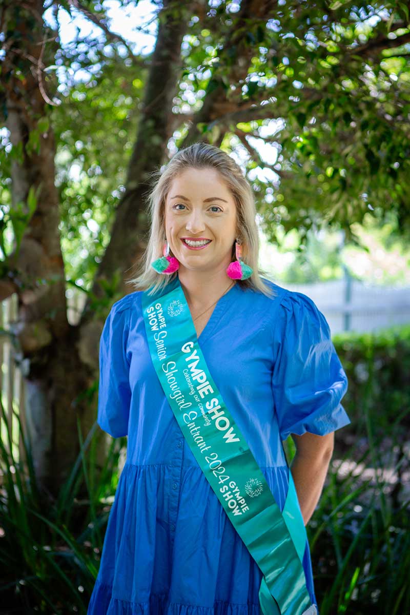 Laura Burnett- Senior Showgirl representing the Beef Committee